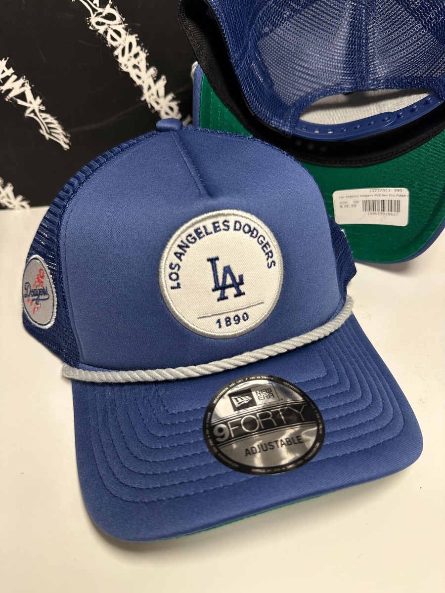NWT New Era 9Forty Los Angeles Dodgers Royal Blue A-Frame Trucker 