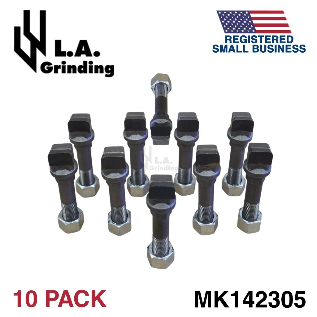 BANDIT STUMP GRINDER TEETH OEM# 900-9912-23 *10 PACK* *WITH NUT