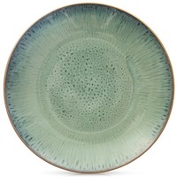 Speiseteller Aus Keramik GrüN Glaze 27 Cm Essteller Teller Geschirr