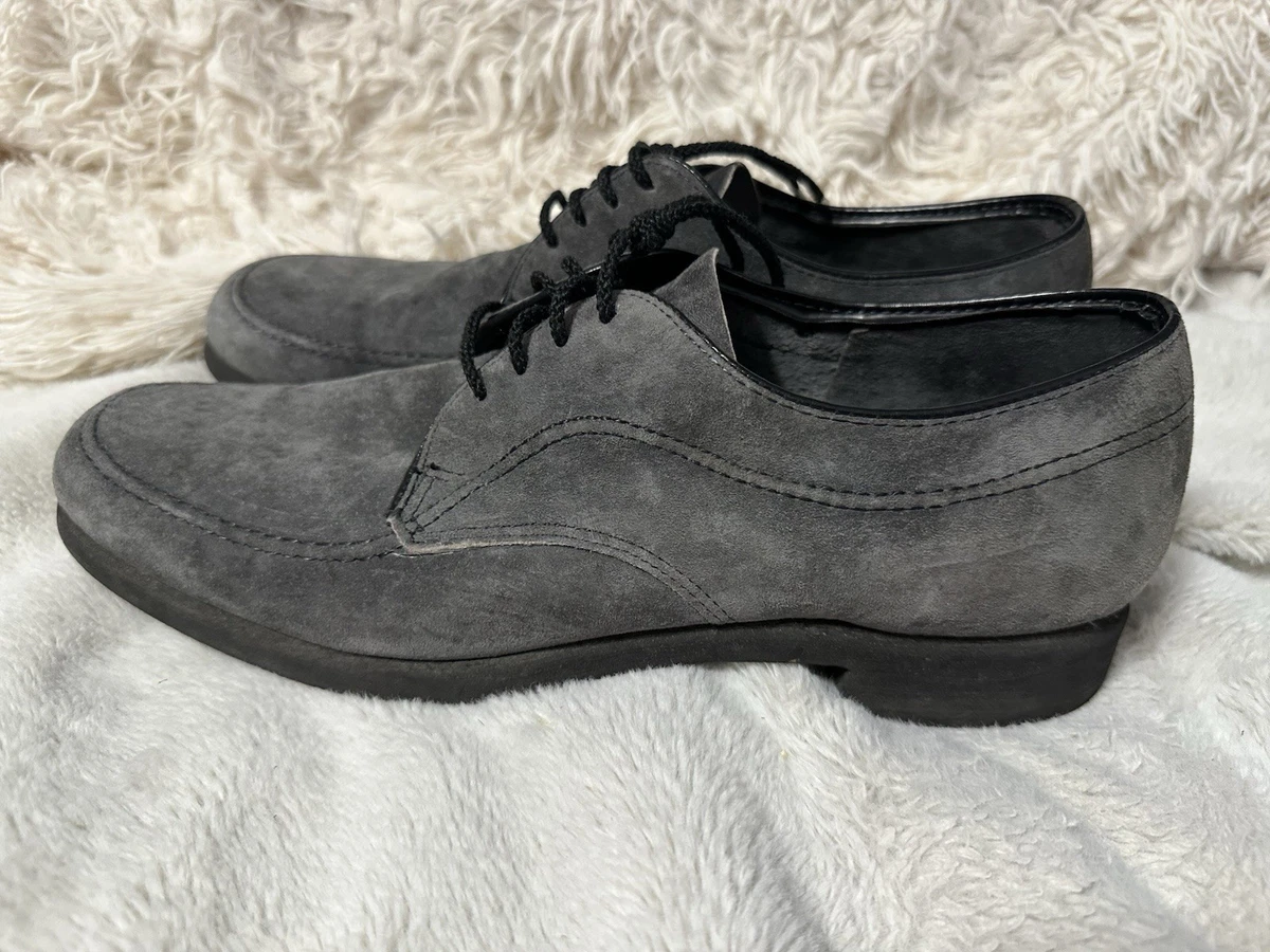 Hush Puppies, Gray Titan Lace up Oxford Men\'s Size 9 Hush Puppies Oxfords - Metallic Leather - Women main image 3