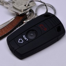Schl�ssel H�lle Cover Schwarz f�r BMW E60 E61 E70 E81 E83 E87 E90 E91 E92 E93
