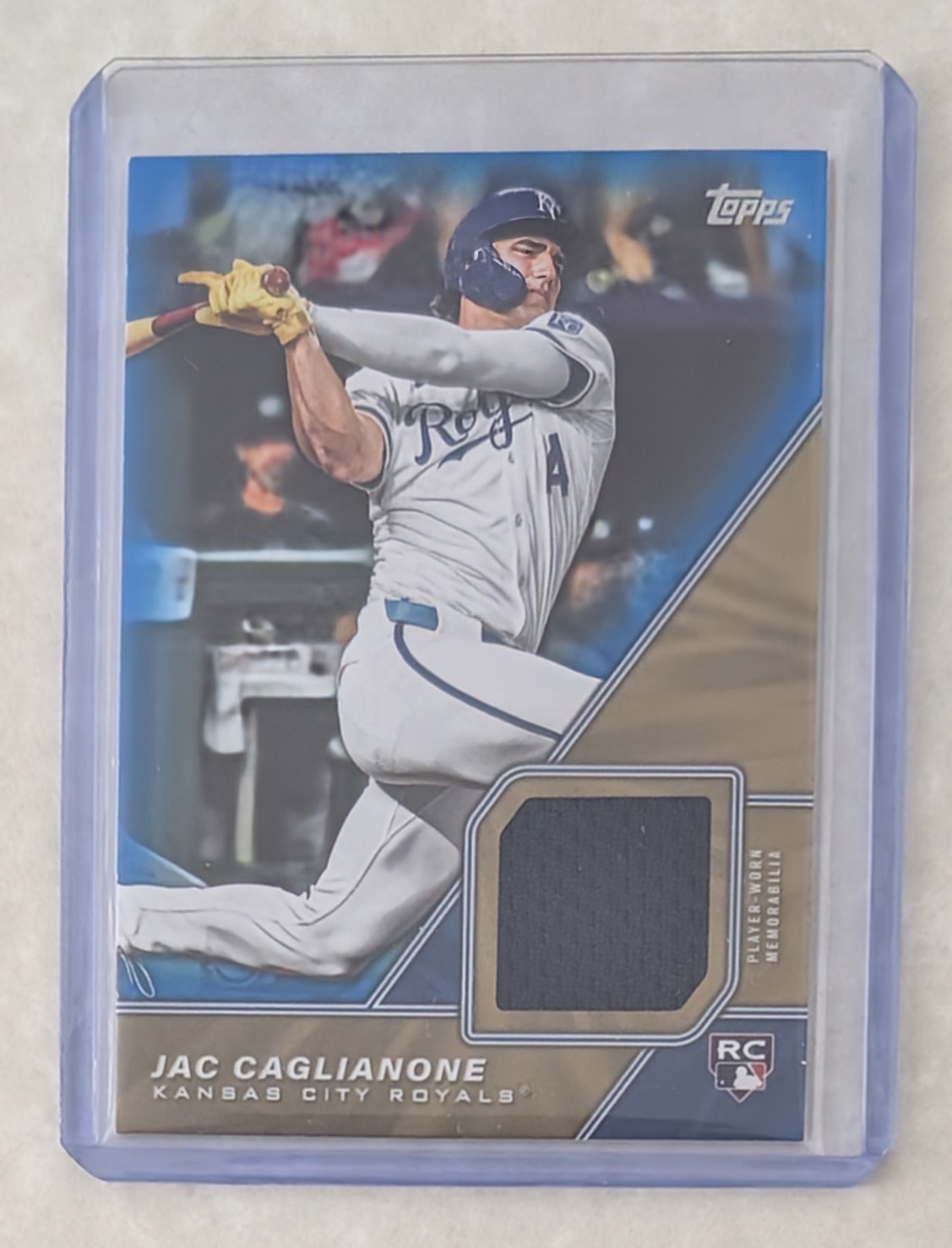 2026 Topps Series 1 Jac Caglianone RC Major League Material Blue! #138/150