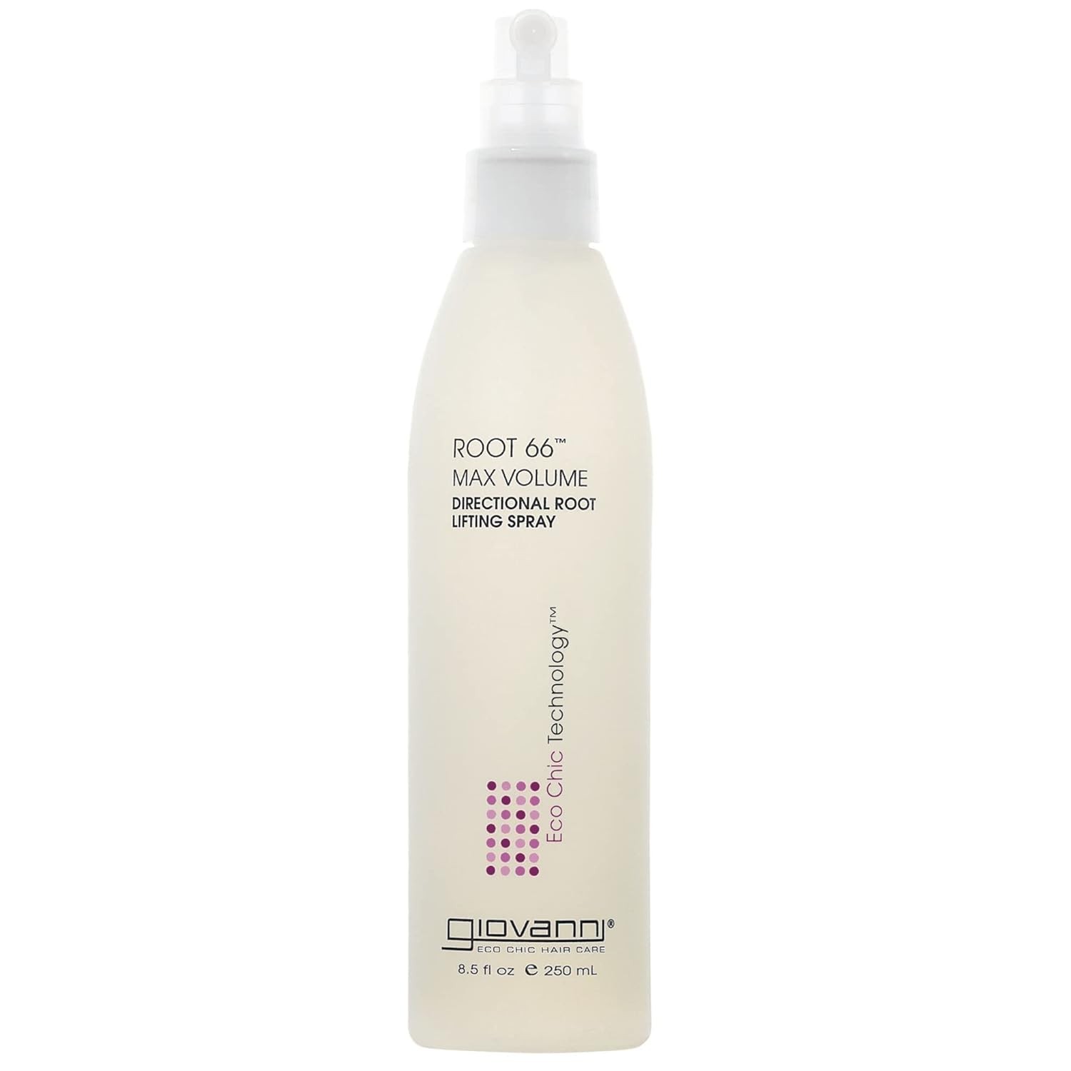 GIOVANNI Eco Chic Root 66 Max Volume Spray, 8.5 oz. - For Fine Lifeless Hair, Pr