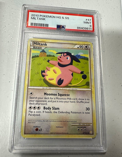 Miltank graded PSA 9 for sale on eBay