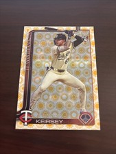 2025 Topps Series 2 DaShawn Keirsey Jr. #605 Sun Burst Parallel Minnesota Twins