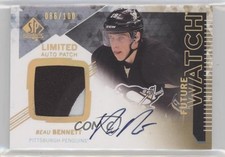 2013 SP Authentic Future Watch Limited 86/100 Beau Bennett #288 Patch Auto 05u8