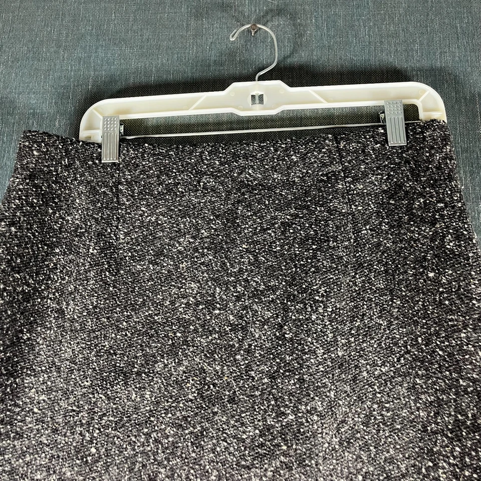 Jones Wear Womens Mini A-Line Skirt Size 14 Gray Wool Lined Classic Preppy - Image 2 of 4