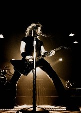 James Hetfield Metallica at Ahoy Rotterdam Netherlands 11th July 1992 Old Photo