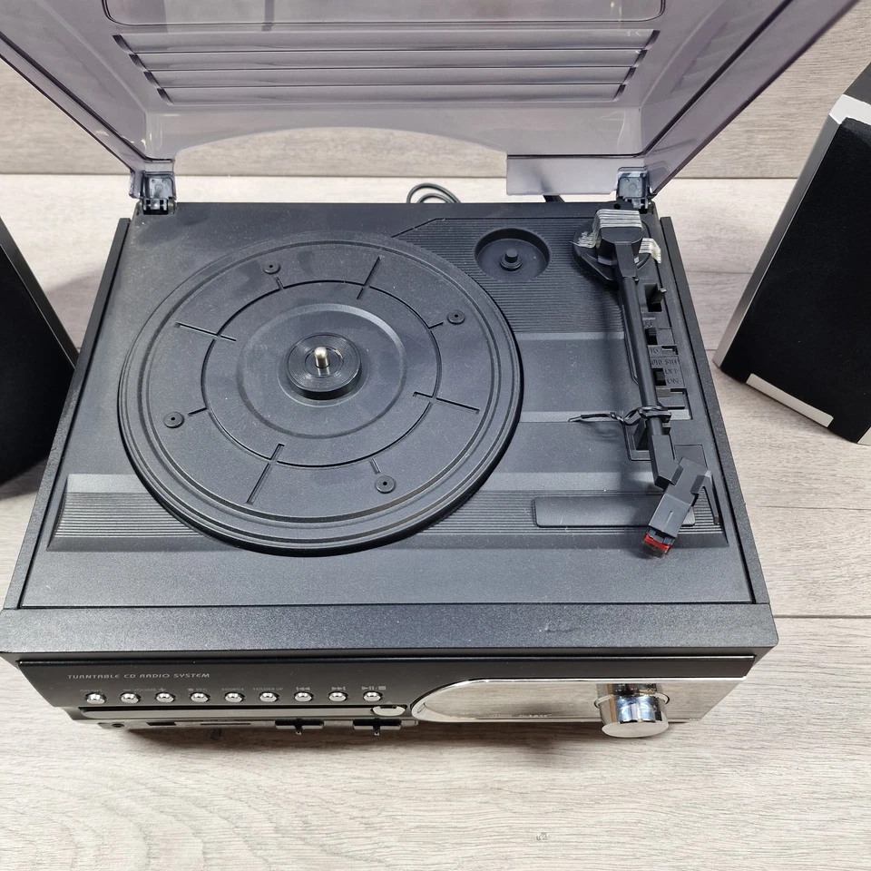 Steepletone Turntable/CD radio System, MP3 Playback from USB - Изображение 4 из 4