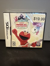 Nintendo DS Sesame Street Elmos Musical Monsterpiece Videogame New and Sealed