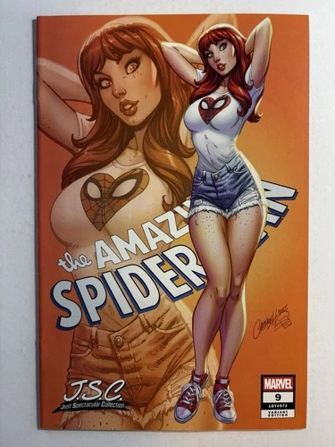 Amazing Spider-Man #9 J Scott Campbell VARIANT | VF/NM | Tombstone | Marvel
