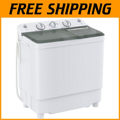#ad Semi Automatic Twin Tub Washer – 7.7lbs Spinner 2.2lbs $263.85