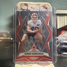 2025 Panini Phoenix - Rookies Carson Schwesinger #201 Silver (RC)