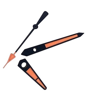 Orange Luminous Watch Hands Replacement Parts For NH35/NH36 Watch Movement pt