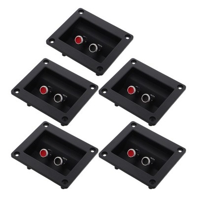 5 Pcs Speaker Box Screw Type Binding Post Home Audio Terminal Cup