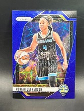 2024 Panini Prizm WNBA Moriah Jefferson #131 Blue Velocity Prizms Chicago Sky