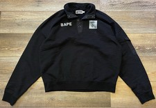 A Bathing Ape BAPE Loose Fit Sweatshirt Crewneck Mens M Designer Fashion