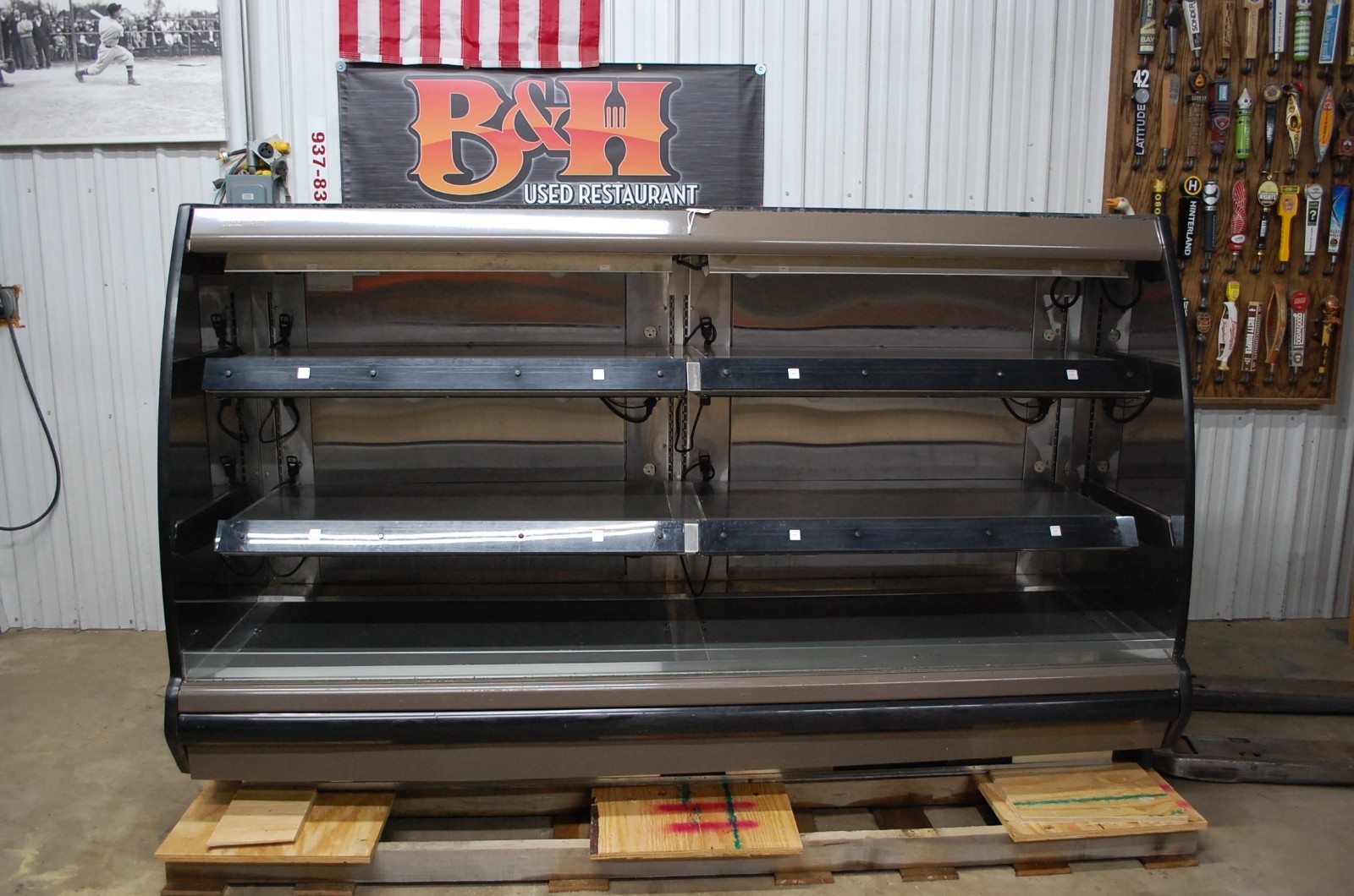 Hussmann 98" Open Front Hot Food Deli Warmer Case Merchandiser IM-05-I8-H