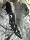 Sorel NEW Emelie Genuine Shearling Short Lace Cozy Black Leather Boots Women 7.5 — photo 8