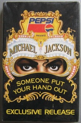 Michael Jackson   Someone Put Your Hand Out  Pepsi Eclusive Release MC Neu & OVP