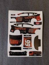 2025 Josh Bilicki 66 Sherfick 1/64 Peel Stick Decals