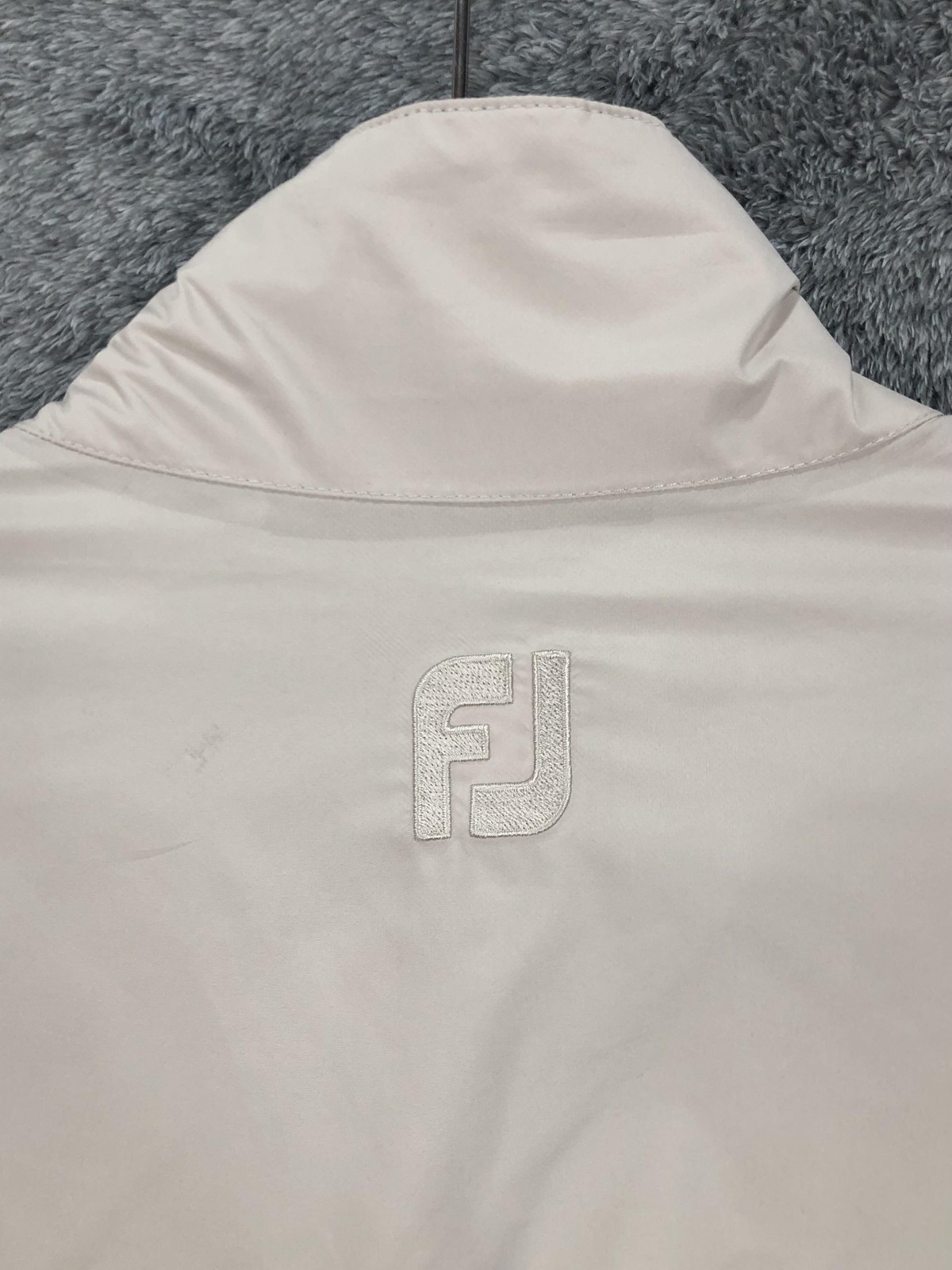 FootJoy DryJoys Jacket Womens Medium Waterproof Windshirt Golf Black White M