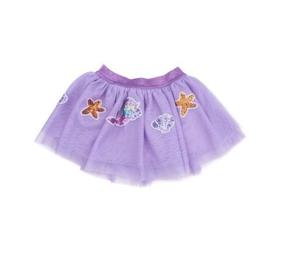 ANGEL DEAR NWT Tulle TUTU Sequins MERMAID Shells 0-12m