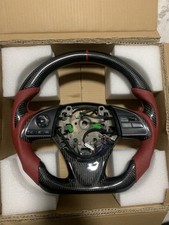 Mitsubishi Mirage 2015-2024 Real Carbon Fiber Steering Wheel Mitsubishi Mirage 2015-2024 Real Carbon Fiber Steering Wheel