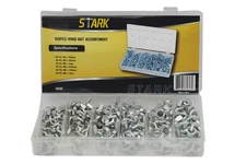 150 Pc Wing Nut Assortment | Metric M4–M12 | Steel | Corrosion Resistant