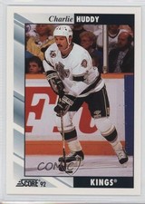 1992-93 Score Charlie Huddy #92 i3a
