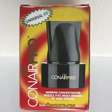Conair Pro Universal Fit Narrow Concentrator 8mm Nozzle # 345008 New In Box