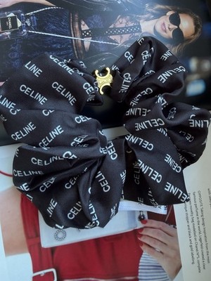 Celine Scrunchie  - Schwarz
