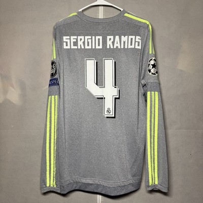 Sergio Ramos Real Madrid 2015/16 Adidas Away Jersey S12686 Size M