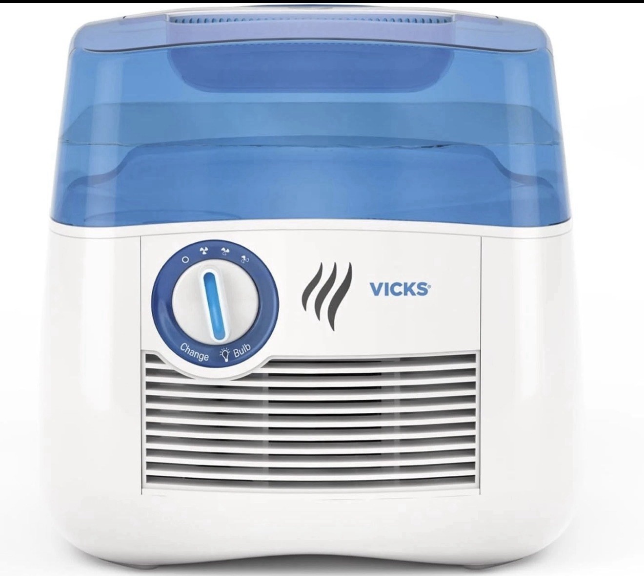 Vicks Cool Mist Humidifier with UV light. Evaporative Blue 