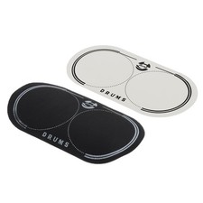 2 Pcs Bass Kick Drum Patch for Double Pedals Percussion Instrument Parts