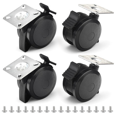4 Pack 69828 69827 Locking Caster/Grill Wheels for Weber Spirit 200/300 Series G