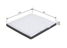 Innenraumfilter BOSCH 1 987 435 013 Partikelfilter für CHEVROLET M300 SPARK LPG