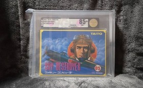 TAITO Sky Destroyer Famicom TFC-SD4500 VGA 85+ NM+ Unopened 1985 Japan