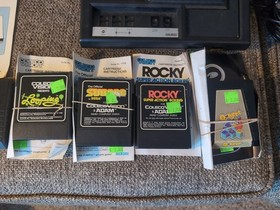 Coleco ColecoVision Console System Bundle, Expansion Module, Controllers, Games