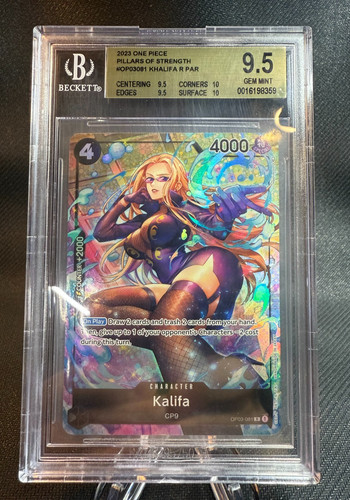 Kalifa (Alternate Art) graded BGS 9.5 for sale on eBay