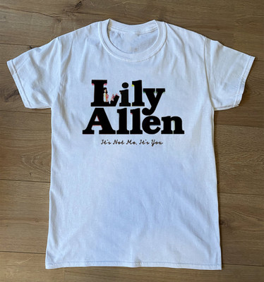 Lily Allen · It'S Not Me It'S You White Cotton Shirt S-5XL L99