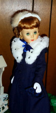 RARO 20" REVLON 1950 VINILO MODA MUÑECA-ÚNICO CONJUNTO DE DISEÑADOR BOGUES VOGUES