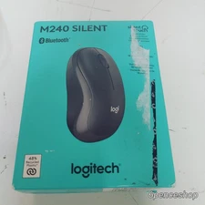 IMPERFECT BOX, Logitech M240 Silent Bluetooth Mouse, Compact, Graphite Black