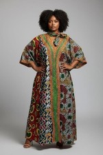 New Ankara Kaftan with beads one fit all