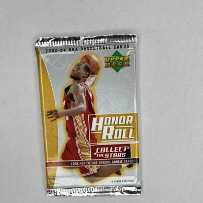 2003/04 NBA Upper Deck Honor Roll ( 1 ) Factory Sealed Pack / LEBRON S RC...