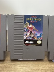 Double Dragon 1 2 3 II III Nintendo NES Aut&eacute;nticos Contactos Probados Limpios 