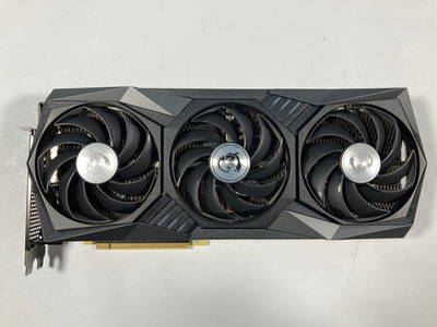 MSI GeForce RTX 3090 Gaming X Trio 24GB GDDR6X Graphics Card - Back Plate Bent