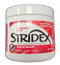 Stridex Acne Pads Max Strength 55 Ct -- NEW LOOK
