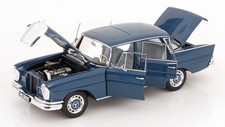NOREV 1963 Mercedes Benz 220S W111 Saloon Blue OEM DEALER 1:18*New! LAST ONE!!