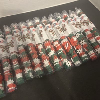 Lot of 16 Ankyo Kids Hashtag Building Blocks Green Red White Toy 72 Ct Each